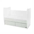 Letto per bambini MATRIX NEW white+milky green /letto per adolescenti/